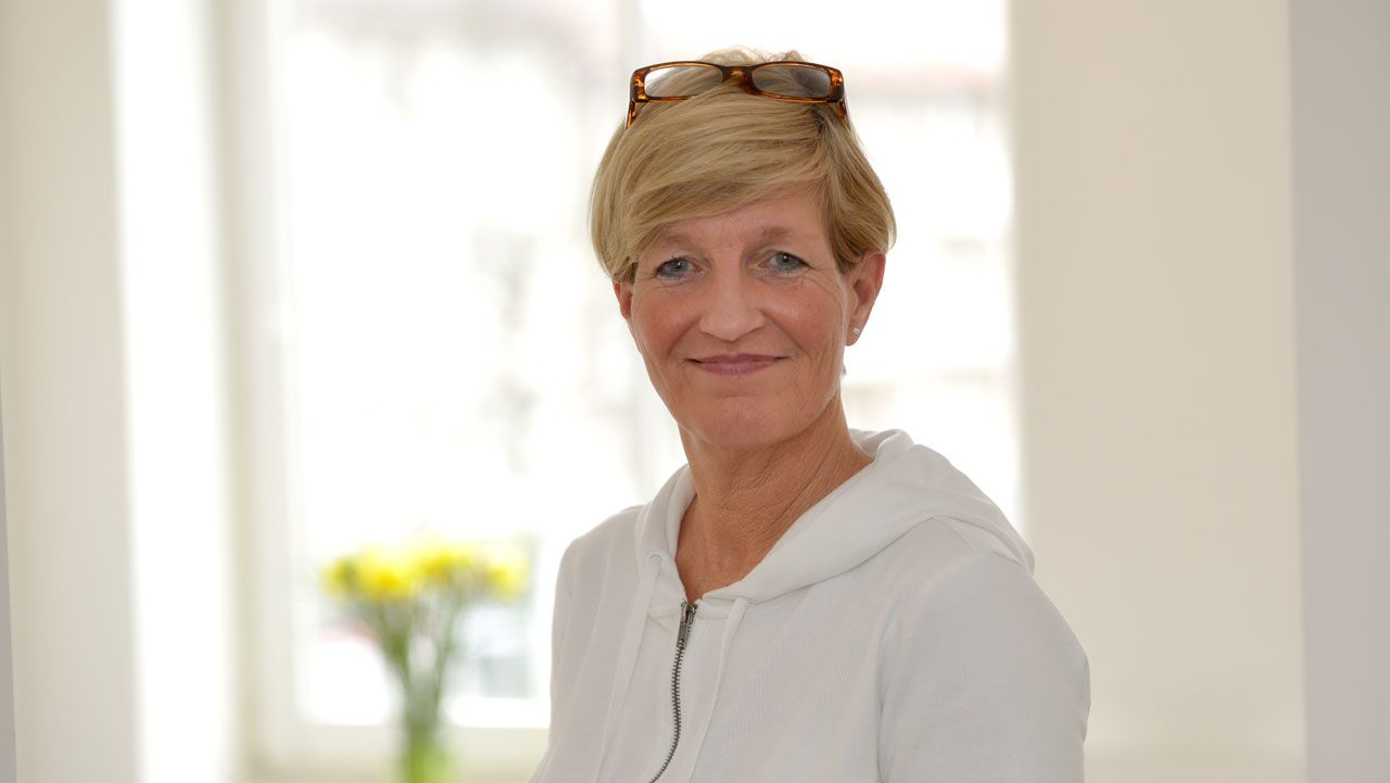 Empfang der Hausarztpraxis Hoheluft von Dr. med. Kristina Sauter